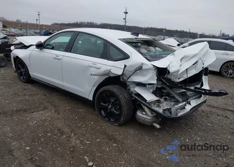 2025 Honda Accord Se from USA, damaged, VIN 1HGCY1F47SA065934